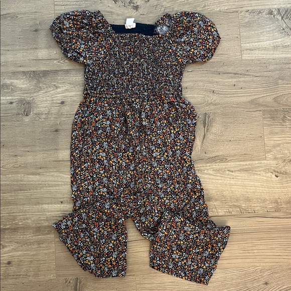 Crewcuts Other - Crewcuts Floral Jumpsuit with Multicolor Design